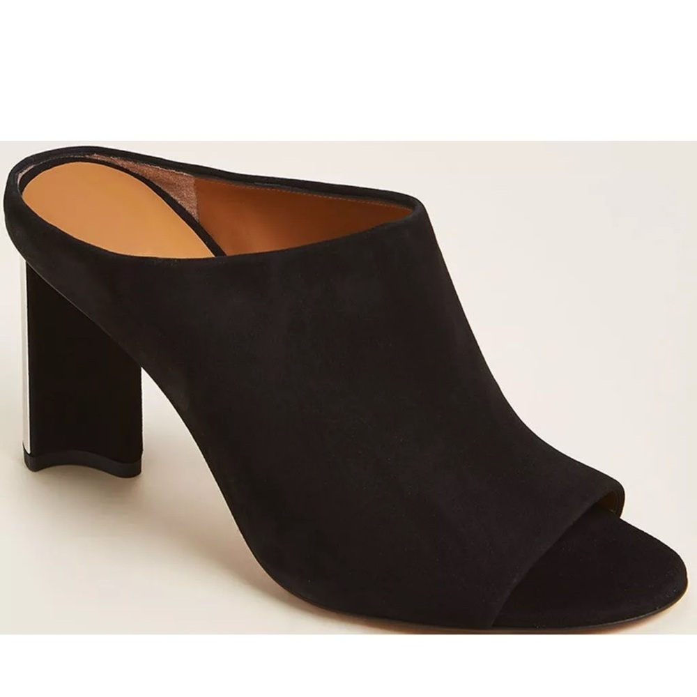 Robert Clergerie Black Mules Mirror Heel size 39